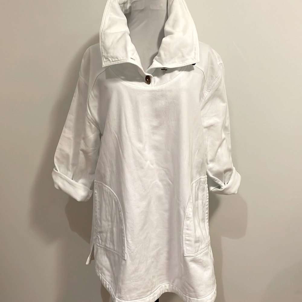 White Long Tunic by Soft Surroundings